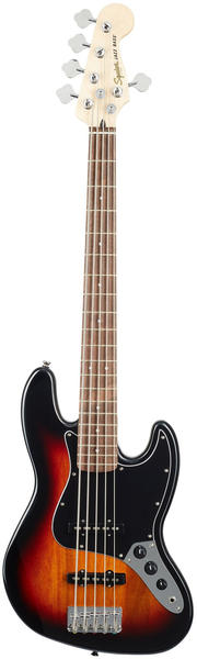 Squier Fender Squier Affinity J Bass V LRL BPG 3TS 3-Color Sunburst