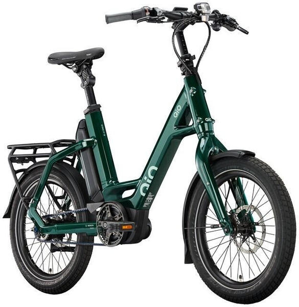 Mini E-Bike Ausstattung & Bremsen Qio Eins P-5 RBN (2024) forest green