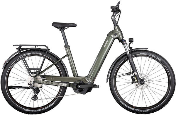 Kettler Quadriga Town&Country CX10 LG (2023) Wave 750Wh classic green shiny/classic beige