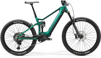 Merida eONE-SIXTY 8000 - 630 Wh (2024) 29 / 27,5" Fully grün - schwarz Merida eONE-SIXTY 8000 - 630 Wh (2024) 29 / 27,5" Fully grün - schwarz