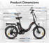 SMART AI City E-Bike 20-7 white cloud/grey