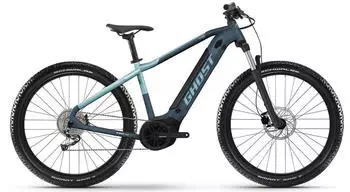 Ghost E-Teru Essential - 27.5 // 29" 500Wh 9K Diamant - dark grey/met. light blue - glossy