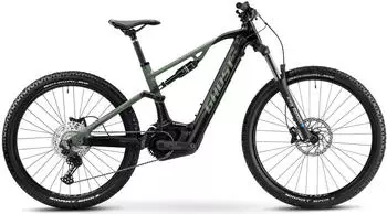 Ghost E-ASX 130 Essential - 29/27.5+" 625Wh 11K Fully - black/light kaki - matt