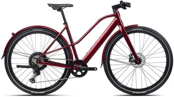 Orbea VIBE MID H10 MUD - 28" 248Wh 12K Trapez - Metallic Dark Red