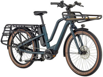 Bergamont E-Cargoville LT Edition matt petrol blue 2024