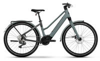 Winora iRide Pure X10 Damen E-Bike 28 Zoll Mid-Motor blau matt schwarzer Akku