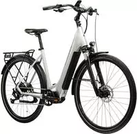 Kross "E-Trekkingrad Trans 5.0 28" silber 9 G&auml;nge -Shimano Mittelmotor" 9 Gang