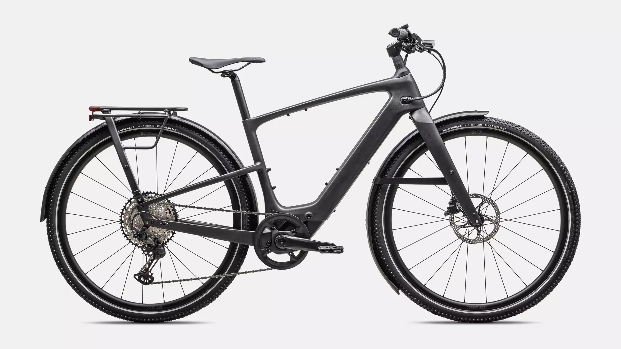 Specialized TURBO VADO SL 2 6.0 EQ - Carbon City E-Bike (2025) satin black micro speckle / obsidian frost