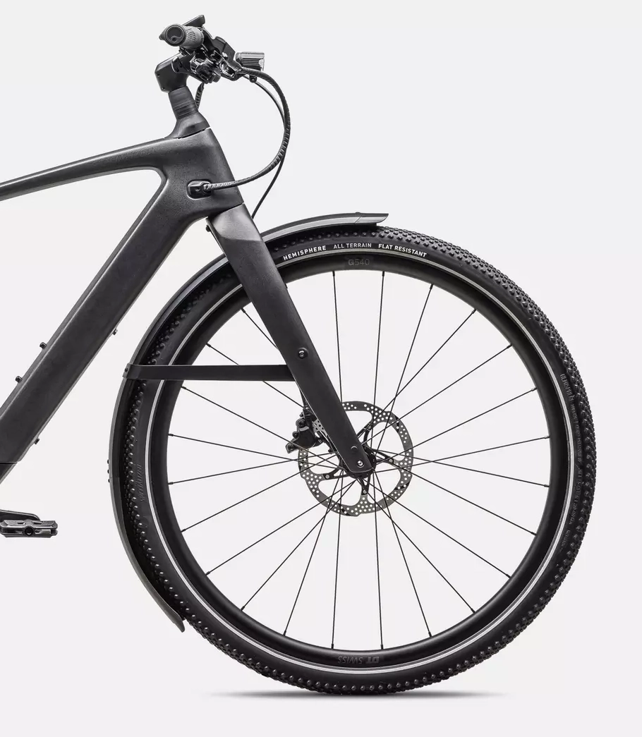 Specialized TURBO VADO SL 2 6.0 EQ - Carbon City E-Bike (2025) satin black micro speckle / obsidian frost