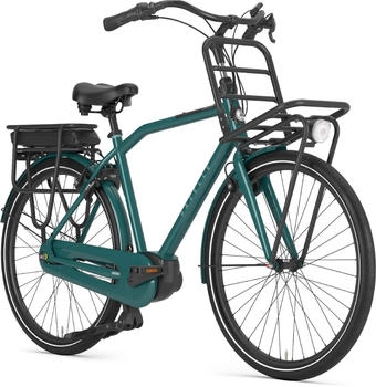 Gazelle HeavyDutyNL C7+ HMB - 400 Wh (2024) 28" Herren thyme green matt