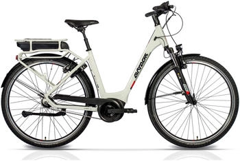 Airtracks 28" E-Bike City Fahrrad V-Tron RACK BOSCH ACTIVE LINE 400 Wh 7 x GANG SHIMANO NEXUS RÜCKTRITTBREMSE