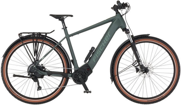 Bicicleta Eléctrica Fischer Terra 4.0i - Motor BAFANG M210, Batería 630 Wh, Autonomía Hasta 150 Km, Cuadro 43 Cm, 29 Pulgadas