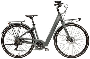 Montana Elektro-Citybike ENJOY Lady 28 Zoll, grau