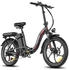 Fafrees 20 Zoll E-Bike 36 V 20 Ah 720 Wh Pedelec 7 Gang, Schwarz