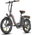 Fafrees E-Bike Klappräder 36 V 22,5 Ah 810 Wh 20 Zoll 7 Gang, Grau