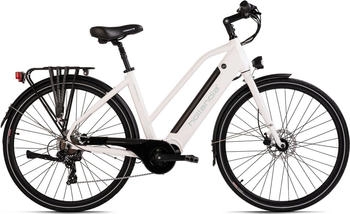 Hollandia Mantova E-Citybike 28'' Damen wei&szlig; 7 G&auml;nge (151E)