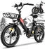 SMART AI E-Bike Klappbar 20 Zoll Fatbike