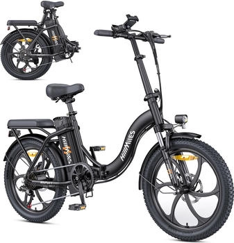 HillMiles MilePort 20 Zoll 13Ah 7-Gang schwarz