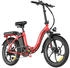 SMART AI klappbares E-Bikes 36V 20Ah rot