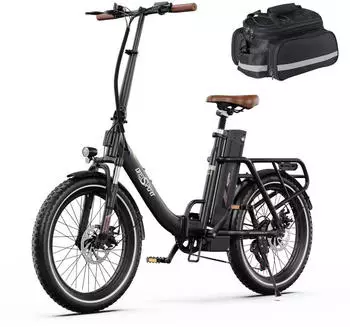 SMART AI Elektro Klapprad 20 Zoll 48 V 17 Ah Wei&szlig;