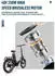 ONESPORT Elektro Klapprad 20 Zoll 48 V 17 Ah (2 Stück)