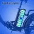 LINGDA Elektro Klapprad 20 Zoll 48 V 18 Ah Fat Tire schwarz