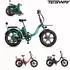 SMART AI Elektro Klapprad 20 Zoll 48 V 20 Ah