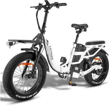 SMART AI Elektro Klapprad 20 Zoll 48 V 30 Ah 65 Nm weiß
