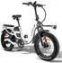 SMART AI Elektro Klapprad 20 Zoll 48 V 30 Ah 65 Nm weiß