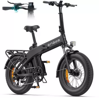 Engwe Elektro Klapprad 20 Zoll 48 V 13,5 Ah mit Hydraulikbremse
