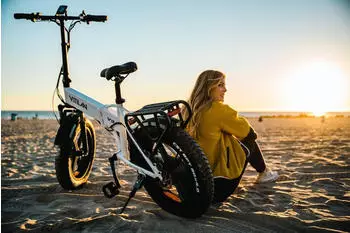SMART AI Elektro Klapprad 20 Zoll 48 V 13 Ah weiß