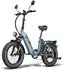 SMART AI Elektro Klapprad 20 Zoll 48 V 12 Ah Dual Akku blau