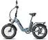 SMART AI Elektro Klapprad 20 Zoll 48 V 12 Ah Dual Akku blau