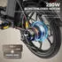 HDeye Elektro Klapprad 20 Zoll 36 V 720 Wh F20+
