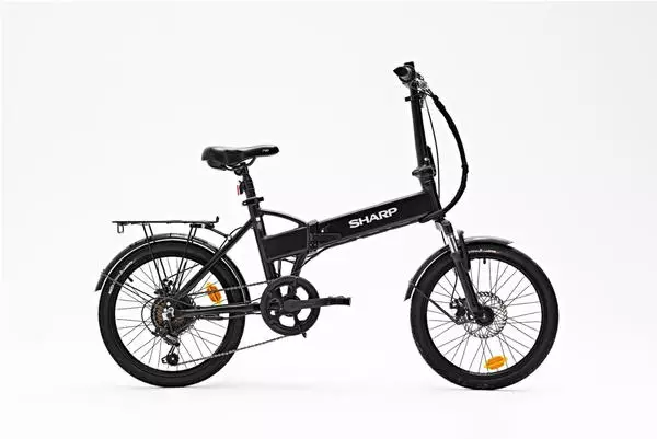 Sharp Elektro Klapprad 20 Zoll 36 V 7,5 Ah silber Elektro-Klapprad ab  1.098,00