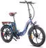 Fafrees Elektro Klapprad 20 Zoll 36 V 18 Ah blau