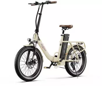 SMART AI Elektro Klapprad 20 Zoll 36 V 17 Ah weiß