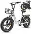 SAMEBIKE Elektro Klapprad 20 Zoll 36 V 13 Ah weiß