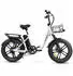 SAMEBIKE Elektro Klapprad 20 Zoll 36 V 13 Ah weiß