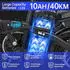 SMART AI Klapprad e Bike 14 Zoll 250W Shimano 10AH Klappräder 25km/h 40 KM