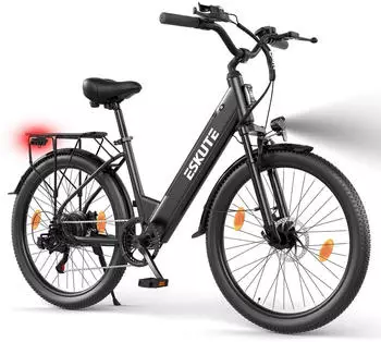 SMART AI 26 Zoll Cityr&auml;der Akku 100km Reichweite250W City &E-Hollandr&auml;der LCD-Display 25km/h 13AH