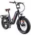SMART AI E bike 48V/22,5AH/1080Wh Akku Damen Ebike 20 Zoll 60N.m für Erwachsene 150kg Kohlefaser Fatbike