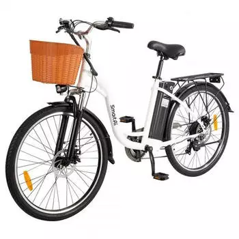 SMART AI 26 Zoll E Bike Damenfahrrad ab 155cm City 36V 12,5Ah City & E-Hollandräder