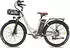 SMART AI ebike 26 Zoll e Bike Herren 36V 20.3Ah Akku 250W 25km/h City Damen Reichweite 80-200km Grau