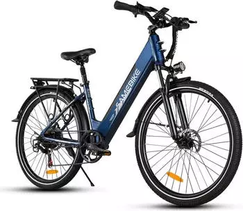 SMART AI E Bike Herren -Ebike & E-Hollandr&auml;der mit 48V 15AhBatterie E Bike 26Zoll 7-Gang LCD-Display 25km/h bis zu 170km