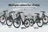 SMART AI E Bike Herren -Ebike & E-Hollandräder mit 48V 15AhBatterie E Bike 26Zoll 7-Gang LCD-Display 25km/h bis zu 170km