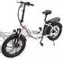 SMART AI 20 Zoll Klapprad mit MINI Elektrische Luftpumpe Mountainbikes für Erwachsene 15E Klappfahrrad Faltrad Weiss E Bike Klapprad