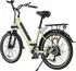 SMART AI ESKUTE C100 PLUS ，26 Zoll E-Cityrad 250W HeckMotor，13AH akku is zu 100km LCD-Display，E-CityBike Für Damen und Herren