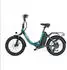 SMART AI E Bike Herren Damen -Ebike 48V 15.6Ah E Bike 20 * 3.0 Zoll 7-Gang Getriebe LED-Display 250W Motor & 25km/h Bike Klappräder