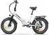 SMART AI Klapprad Mit 20 Zoll Fat Tire 48V 13Ah Lithium-Akku für Lange Reichweite bis 75KM 7-Gang-All-Terrain Ebike Herren für MTB